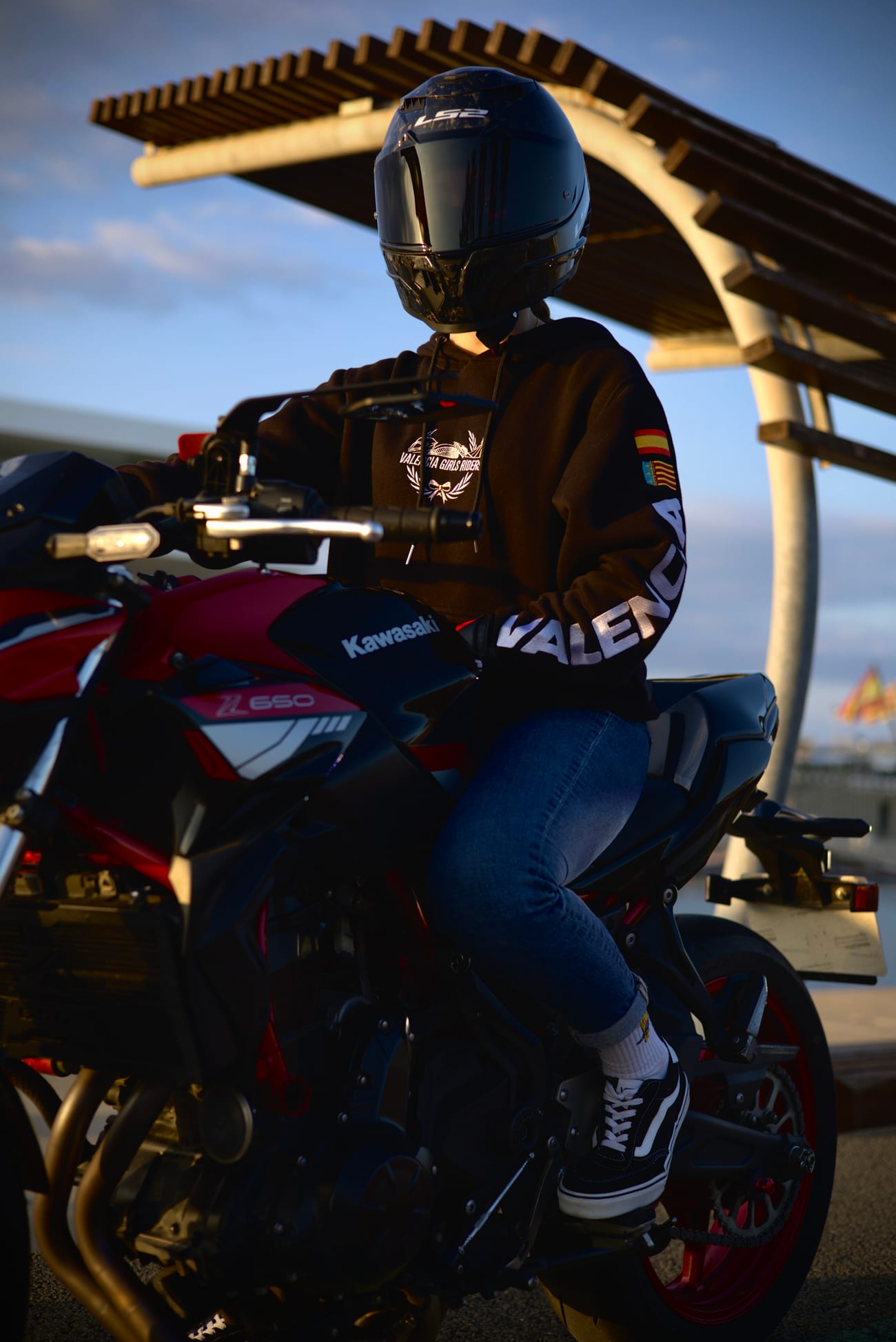 Personalización para Valencia Girls Riders — Sudaderas del club