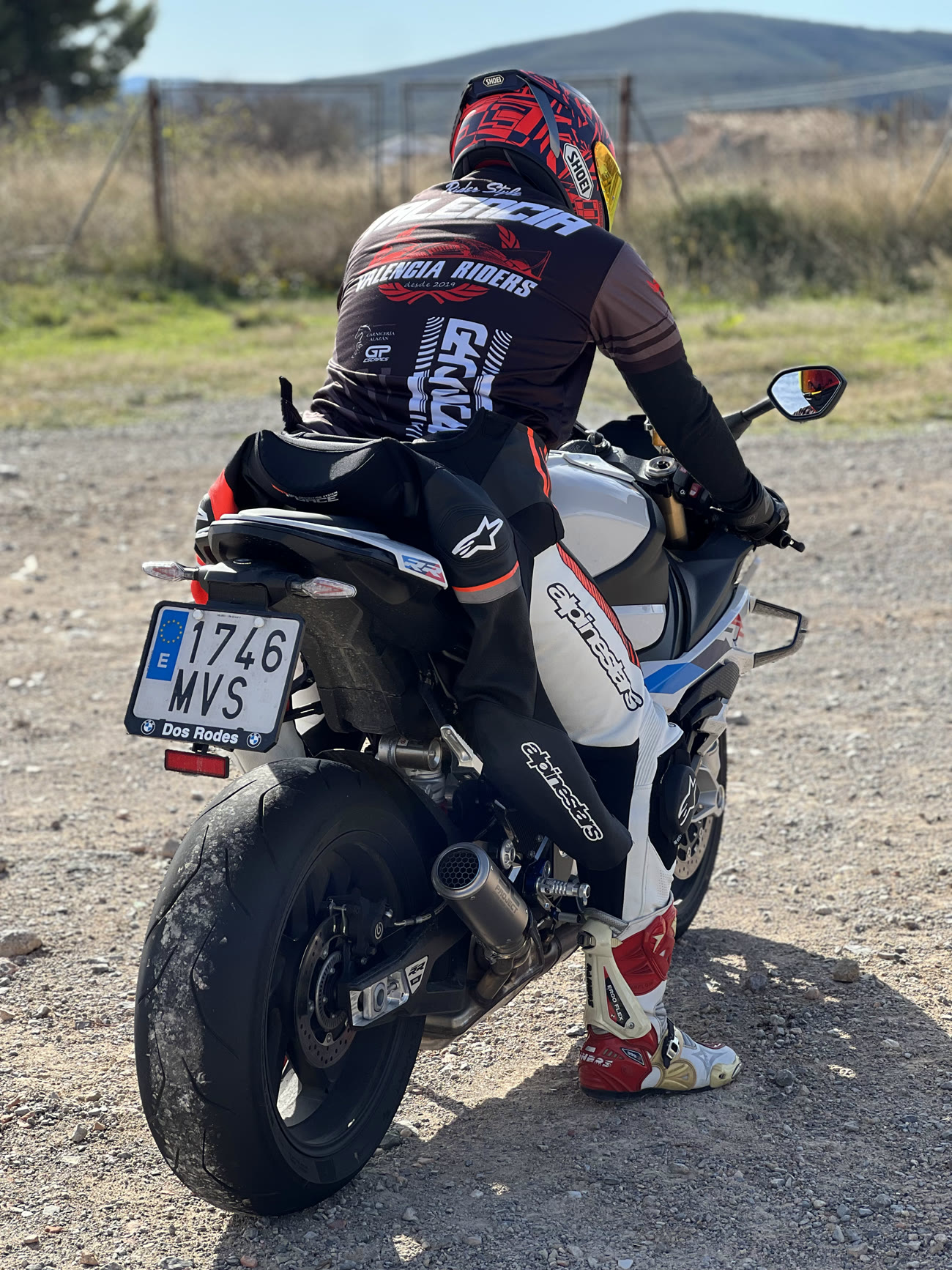 Personalización para Valencia Riders — Camisetas técnicas