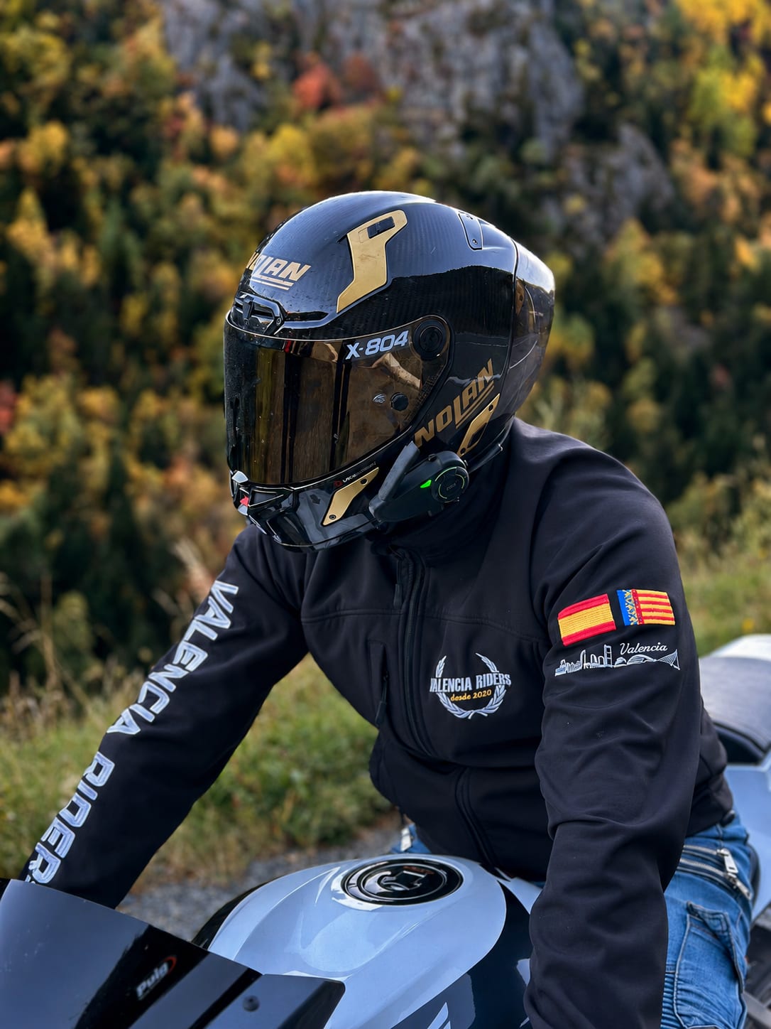 Personalización para Valencia Riders — Chaquetas softshell