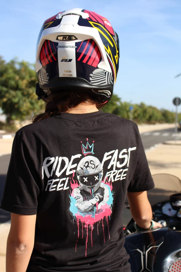 Camiseta Ride Fast & Feel Free - “Street Racer”