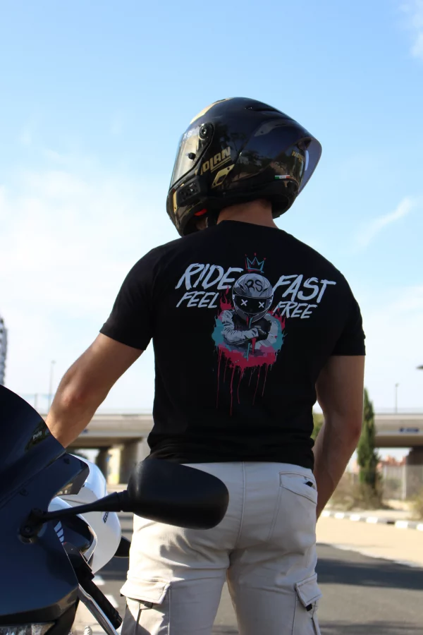 Camiseta Ride Fast & Feel Free - “Street Racer” - Imagen 3