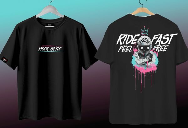 Camiseta Ride Fast & Feel Free - “Street Racer” - Imagen 5