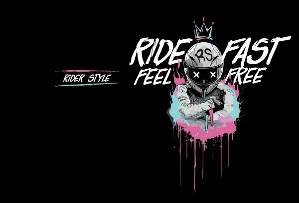 Camiseta Ride Fast & Feel Free - “Street Racer” - Imagen 6