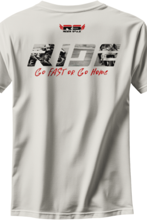 Camiseta "RIDE – Go Fast or Go Home" – RiderStyle