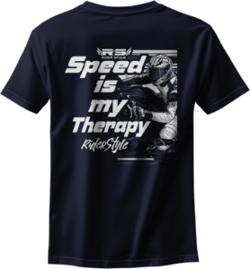 Camiseta Oversized "Speed is my Therapy" – RiderStyle