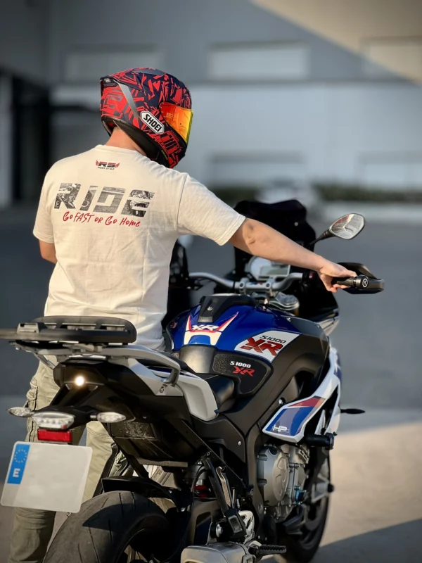 Camiseta "RIDE – Go Fast or Go Home" – RiderStyle - Imagen 3