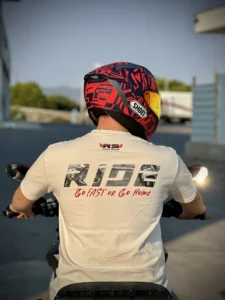 Camiseta "RIDE – Go Fast or Go Home" – RiderStyle