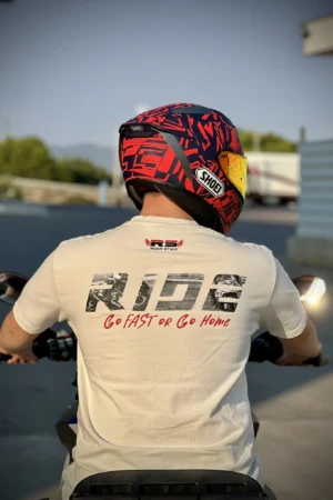 Camiseta "RIDE – Go Fast or Go Home" – RiderStyle