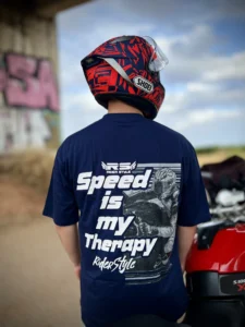 Camiseta Oversized "Speed is my Therapy" – RiderStyle